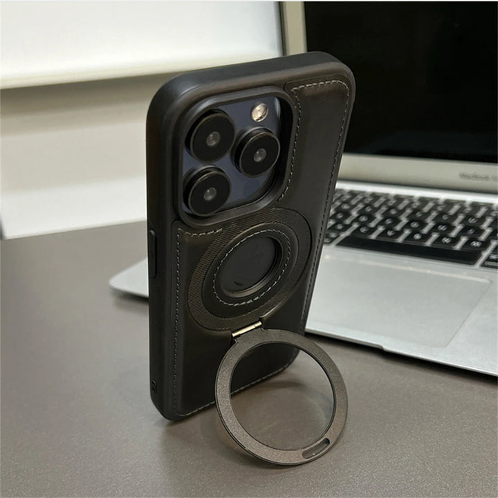 iPhone MagSafe Leather Case